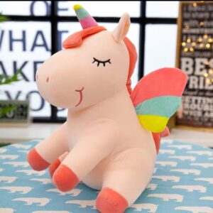 Unicornio rosa 55cm