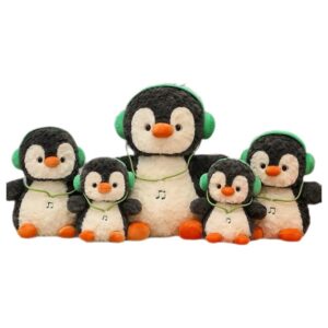 Pingüino con auricular 40cm