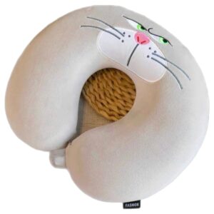 Almohada viaje gato