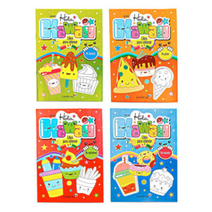 Hola Kawaii Libro Para Colorear