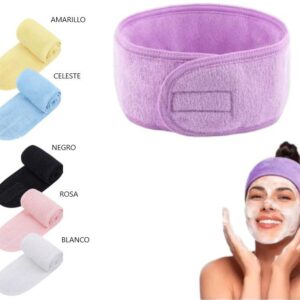 VINCHA AJUSTABLE DE MICROFIBRA