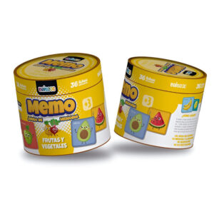 Memo Juego de Memoria Frutas Y Vegetales