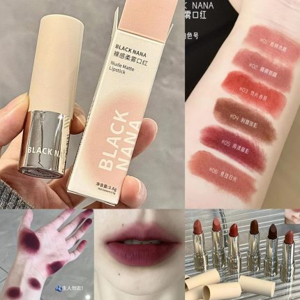 BLACK NANA LABIAL BARRA NUDE MATTE XZF-DB103 (tono 3 &amp; 4)