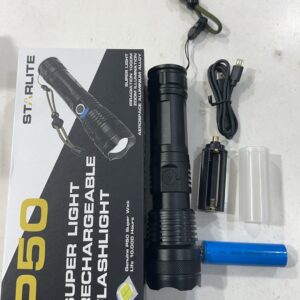 Linterna recargable táctica LED P50