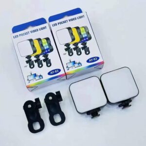 Luz LED de bolsillo para video