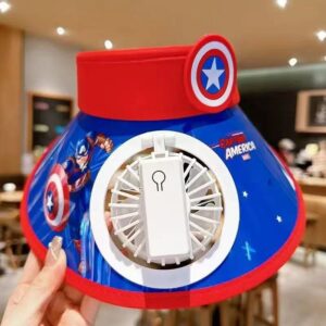 Visera con ventilador Capitan America