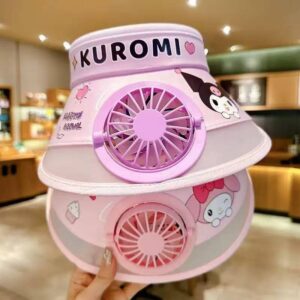 Gorro con ventilador Kuromi