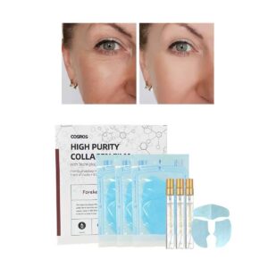 Mascarilla de colageno con parches faciales