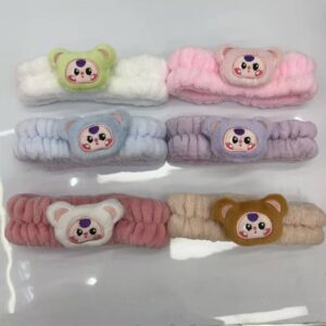 Vincha de peluche osito