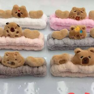 Vincha de peluche osito