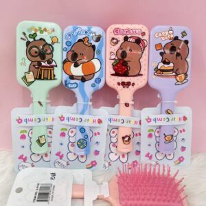 Cepillo de pelo infantil diseno capibara