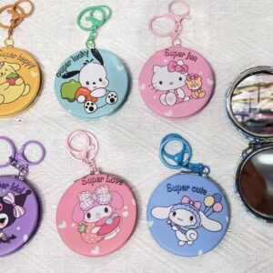 Llavero con espejo Sanrio