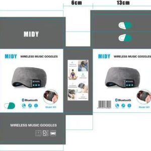 Antifaz para dormir con Bluetooth y musica