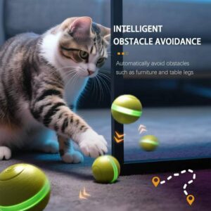 Pelota interactiva para gatos