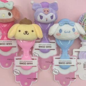 Cepillo para el cabello con figura 3D