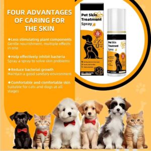Spray tratamiento de piel para mascotas