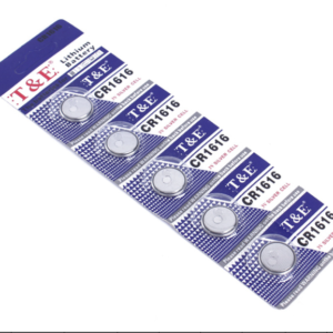 Pila botón litio CR1616 3V x5