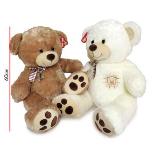 OSO CON MOÑO Y PATAS MARCADAS 60CM
