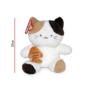 GATO CON PESCADITO 25CM