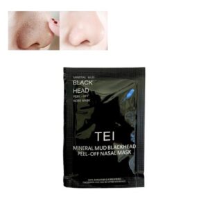 TEI MASCARILLA PUNTO NEGROS 10und. K3075