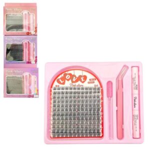 PINK ALLURE SET DE PESTAÑA C-2854