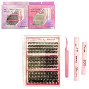 PINK ALLURE SET DE PESTAÑA C-2853