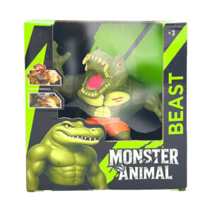 COCODRILO MONSTER ANIMALS ARTICULADO 15 CM