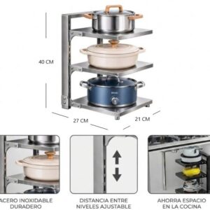 ORGANIZADOR DE COCINA  ARMABLE