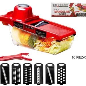 MANDOLINA PICADOR DE VERDURAS 10 PCS