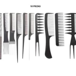 KIT DE PEINES 10 PCS