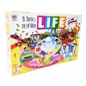 JUEGO DE MESA EL JUEGO DE LA VIDA LOS SIMPSON