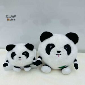 Panda grande y redondo