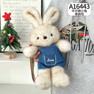 Bolso bandolera Jeans Bunny de 24 cm