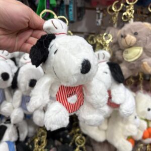 Llavero snoopy cocinero rosa