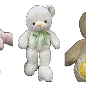 Oso con moño 110cm (3 colores)