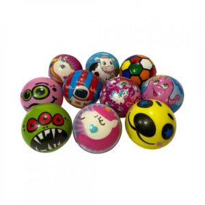 PELOTA ANTI STRESS ESTAMPADA GRANDE 30CM