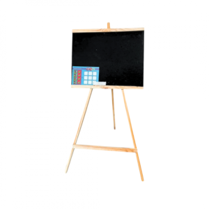 PIZARRON MADERA CON PIE GRANDE 94x46CM