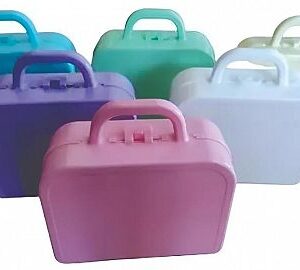 VALIJITA MINI PLASTICA VARIOS COLORES