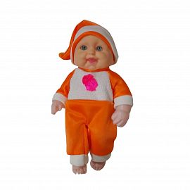 BEBE PLASTICO VESTIDO EN BOLSA