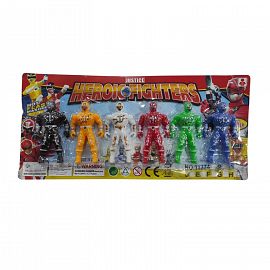 MUÑECO POWER RANGERS X6 UNIDADES EN BLISTER