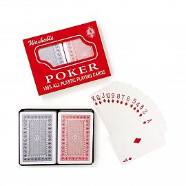 CARTAS POCKER E/CAJA PLASTIFICADO