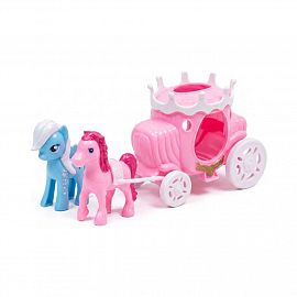 CARRUAJE DE PRINCESAS EN BLISTER