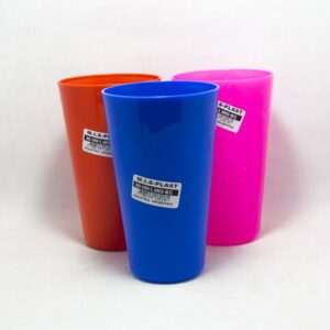 VASO PLASTICO TRAGO LARGO COLORES 650CC