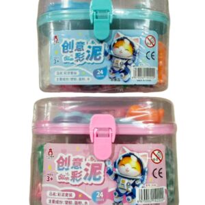 VALIJA PLASTILINA X24COL