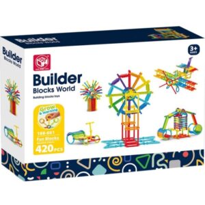 JUEGO BUILDER PALITO 420PCS 33X25CM