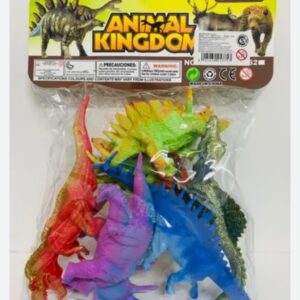 DINOSAURIO GOMA X6