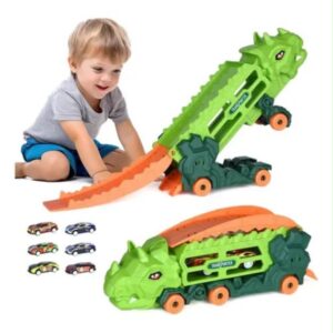 AUTO CATAPULTA DINOSAURIO 22CM