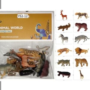 MINI ANIMALES SELVA X12