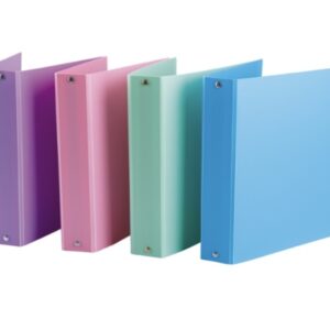 CARPETA 3X40 LAMA CRISTAL/PASTEL
