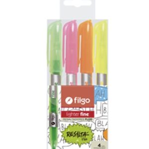 RESALTADOR FILGO FINO FLUO X4